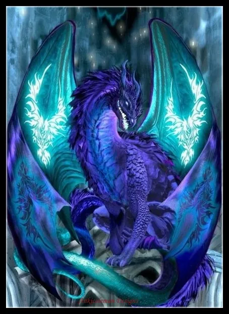 Counted Cross Stitch Kits Needlework Embroidery - Crafts 14 ct Aida DMC Color DIY Arts Handmade Home Decor - Blue Dragon
Counted Cross Stitch Kits Needlework Embroidery - Crafts 14 ct Aida DMC Color DIY Arts Handmade Home Decor - Blue Dragon