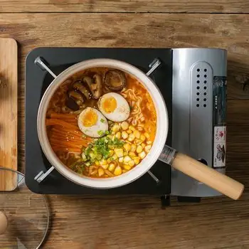 Quality Japanese porcelain enamel single wood handle instant noodles baby milk soup pot saucepot pan glass cover lid stewpot
Quality Japanese porcelain enamel single wood handle instant noodles baby milk soup pot saucepot pan glass cover lid stewpot