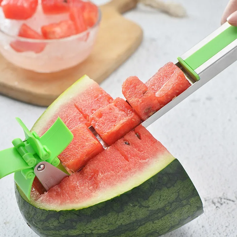 Watermelon Slicer Cutter Tongs Corer Fruit Melon Stainless Steel Knife Tools Watermelon Cut Refreshing Watermelon Cubes Kitchen
Watermelon Slicer Cutter Tongs Corer Fruit Melon Stainless Steel Knife Tools Watermelon Cut Refreshing Watermelon Cubes Kitchen