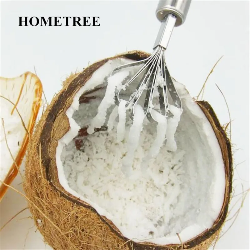 HOMETREE Creative Cleaning Fish Skin Stainless Steel Fruit Tools Coconut Shaver Fish Scales Scraper New Kitchen Accessories H283
HOMETREE Creative Cleaning Fish Skin Stainless Steel Fruit Tools Coconut Shaver Fish Scales Scraper New Kitchen Accessories H283