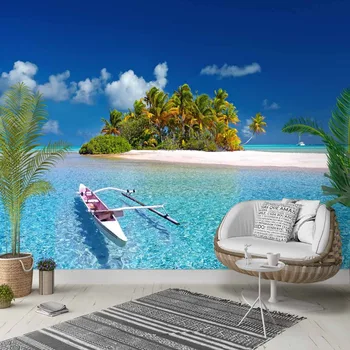 Else Green Trees Blue Sea Tropical Island 3d Photo Cleanable Fabric Mural Home Decor living Room Bedroom Background Wallpaper
Else Green Trees Blue Sea Tropical Island 3d Photo Cleanable Fabric Mural Home Decor living Room Bedroom Background Wallpaper