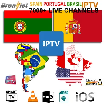 IPTV Spain Portugal Brasil USA M3U Subscription for Smart TV Latino Canada Chile Argentina Brazil Portuguese Spanish Vods Series
IPTV Spain Portugal Brasil USA M3U Subscription for Smart TV Latino Canada Chile Argentina Brazil Portuguese Spanish Vods Series