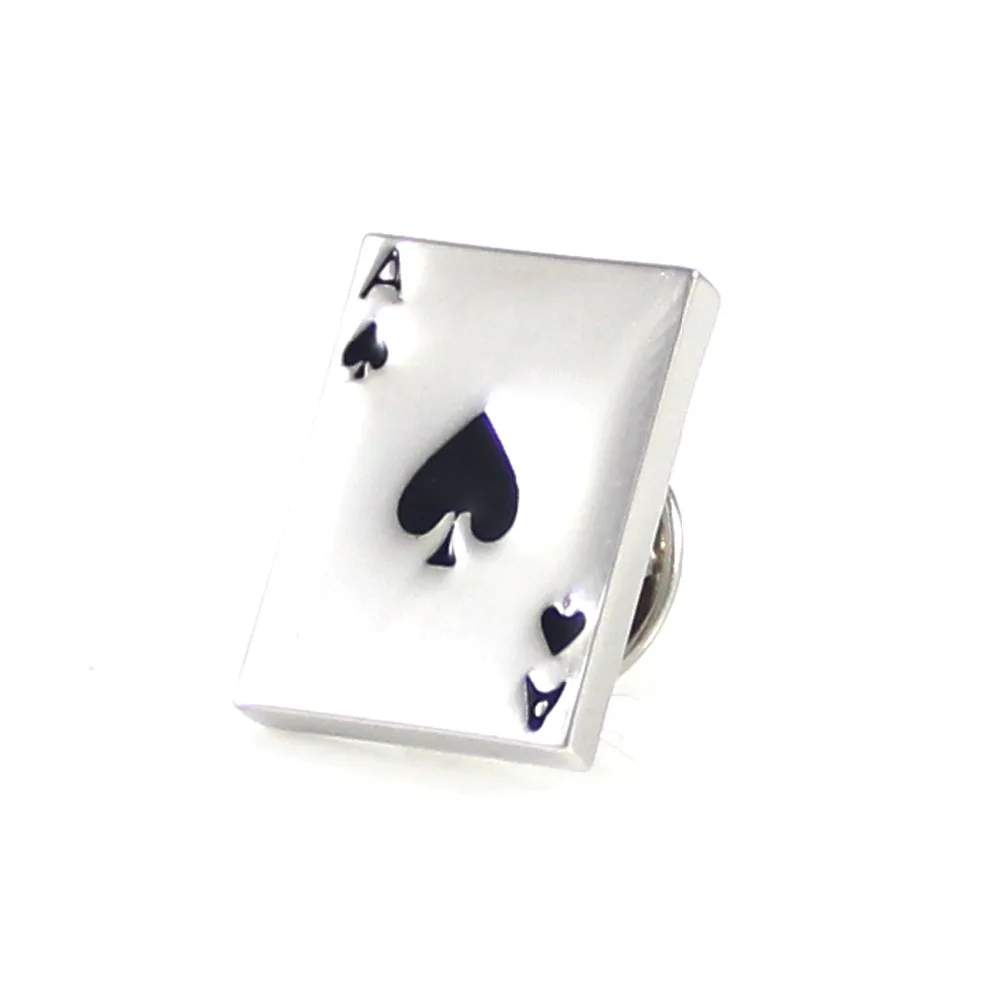 Spade Ace Lapel Pin Silver Tone Novelty Spade Ace Poker Card Suit Pin Holiday Gifts Pins Birthday Gift Lapel Pins
Spade Ace Lapel Pin Silver Tone Novelty Spade Ace Poker Card Suit Pin Holiday Gifts Pins Birthday Gift Lapel Pins