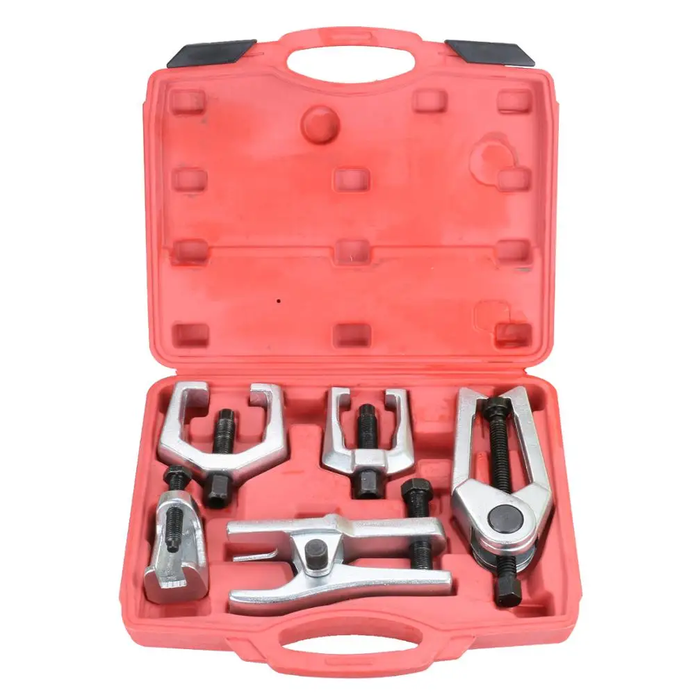 5Pcs Ball Joint Separator Arm Puller Remover Ball Extractor Puller Ball Joint Separator Tie Rod Remover Car Repair Tool
5Pcs Ball Joint Separator Arm Puller Remover Ball Extractor Puller Ball Joint Separator Tie Rod Remover Car Repair Tool