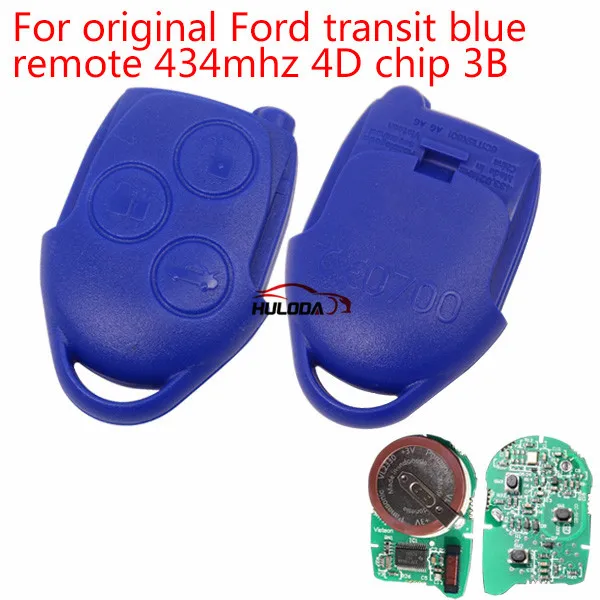 For Ford original Transit blue remote key with 434mhz with 4D chip FCCID:6CIT15K601 AG AG with logo
For Ford original Transit blue remote key with 434mhz with 4D chip FCCID:6CIT15K601 AG AG with logo