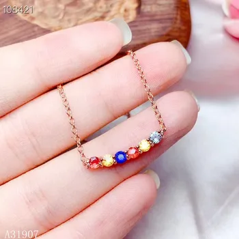 KJJEAXCMY Fine Jewelry 925 sterling silver inlaid natural color sapphire female clavicle chain necklace pend neant support test
KJJEAXCMY Fine Jewelry 925 sterling silver inlaid natural color sapphire female clavicle chain necklace pend neant support test
