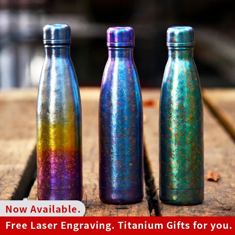 Tikungfu Titanium Thermos Vacuum Flask Bottle Kettle 500ml Drinkware Coke Outdoor Hiking Travel Fashion Portable Frosted Rainbow
Tikungfu Titanium Thermos Vacuum Flask Bottle Kettle 500ml Drinkware Coke Outdoor Hiking Travel Fashion Portable Frosted Rainbow