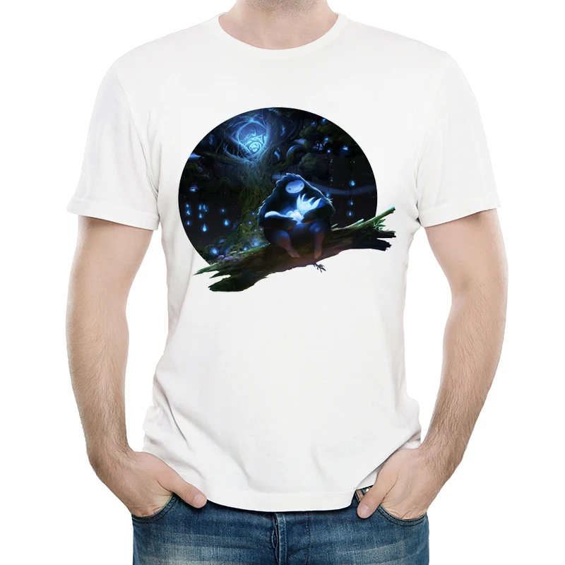 Ori and the Blind Forest T Shirt White Color Mens Fashion Short Sleeve Ori and the Blind T-shirt Tops Tees tshirt Casual T-shirt
Ori and the Blind Forest T Shirt White Color Mens Fashion Short Sleeve Ori and the Blind T-shirt Tops Tees tshirt Casual T-shirt