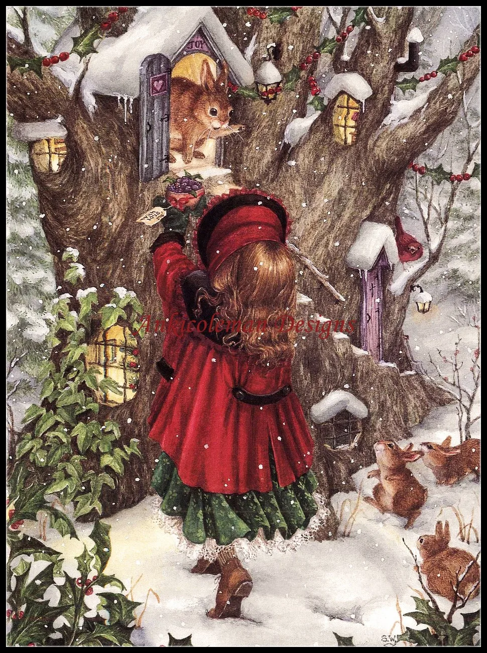 Winter's Gift - Counted Cross Stitch Kits - DIY Handmade Needlework For Embroidery 14 ct Cross Stitch Sets DMC Color
Winter's Gift - Counted Cross Stitch Kits - DIY Handmade Needlework For Embroidery 14 ct Cross Stitch Sets DMC Color