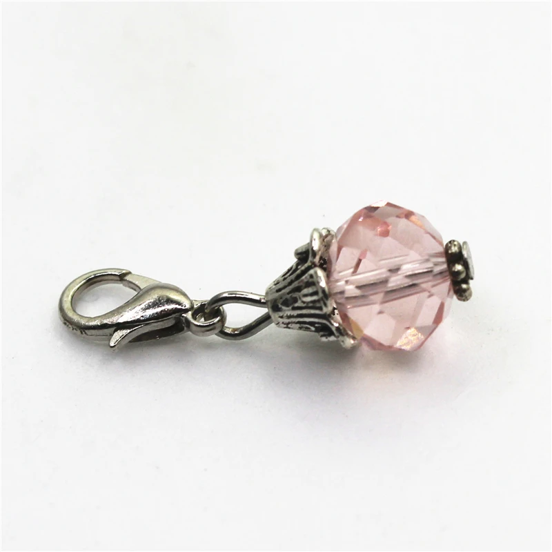Hot Selling 20pcs/lot Pink Crystal Dangle Charms Lobster Clasp DIY Bracelet Necklace Pendant Jewelry Hanging Charms 
Hot Selling 20pcs/lot Pink Crystal Dangle Charms Lobster Clasp DIY Bracelet Necklace Pendant Jewelry Hanging Charms