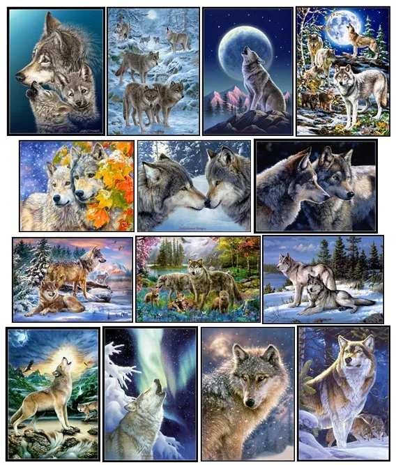 Embroidery Counted Cross Stitch Kits Needlework - Crafts 14 ct DMC DIY Arts Handmade Decor - Wolves Collection
Embroidery Counted Cross Stitch Kits Needlework - Crafts 14 ct DMC DIY Arts Handmade Decor - Wolves Collection