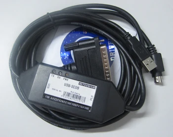 T1 USB-SC09 Programming Adapter Cable for Mitsubishi MELSEC A & FX Series PLC Win7 Win8 32/64bit
T1 USB-SC09 Programming Adapter Cable for Mitsubishi MELSEC A & FX Series PLC Win7 Win8 32/64bit