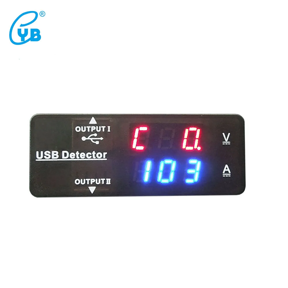 YB26VA USB Detector Battery Tester Voltage Current Double Meter Red Blue Dual Color Display Voltmeter Automatic Identification
YB26VA USB Detector Battery Tester Voltage Current Double Meter Red Blue Dual Color Display Voltmeter Automatic Identification