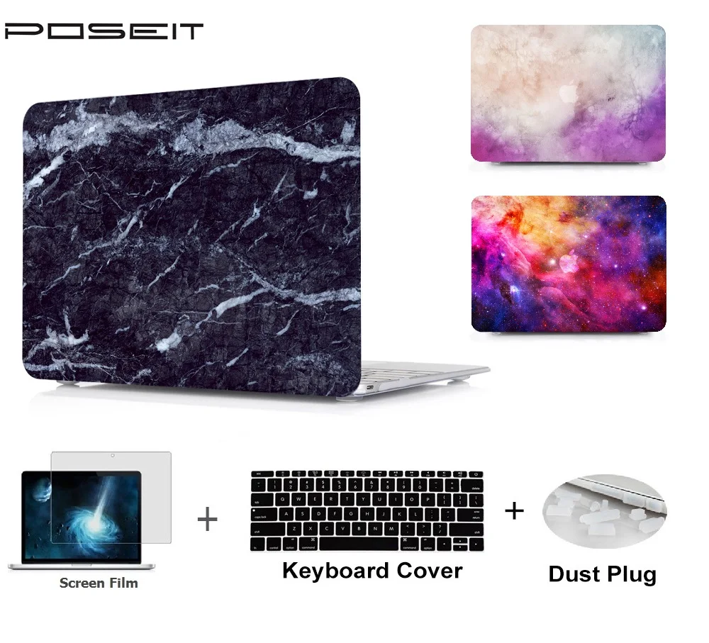Plastic Hard Case Cover Laptop Shell+Keyboard Cover+Screen Film+Dust Plug For Macbook Air 11 A1465 A1370 13 Air A1466 A1369
Plastic Hard Case Cover Laptop Shell+Keyboard Cover+Screen Film+Dust Plug For Macbook Air 11 A1465 A1370 13 Air A1466 A1369