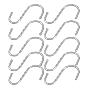 UXCELL 10Pcs S Hooks Metal S Shaped Kitchen Spoon Pan Pot Hanging Hooks Hangers Hardware Hooks For Less Than 28mm Diameter Pipe
UXCELL 10Pcs S Hooks Metal S Shaped Kitchen Spoon Pan Pot Hanging Hooks Hangers Hardware Hooks For Less Than 28mm Diameter Pipe