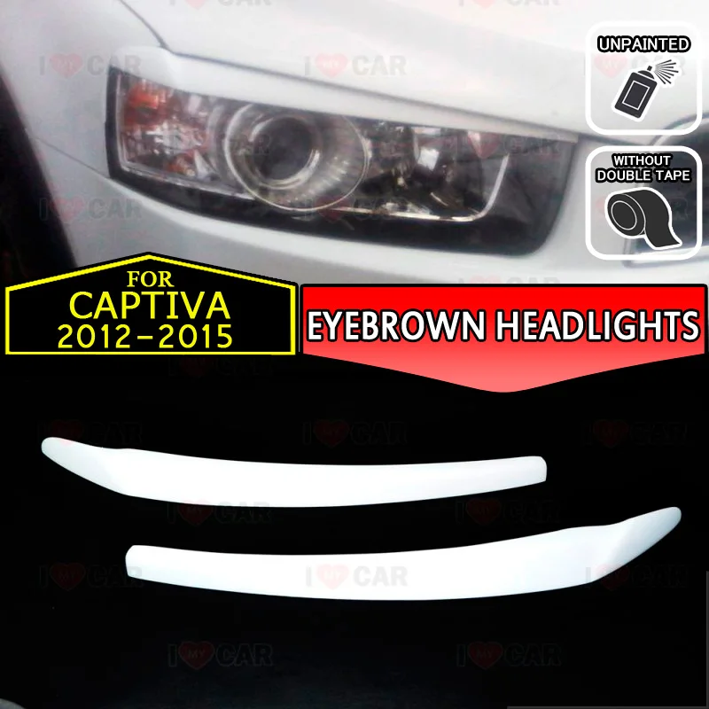 For Chevrolet Captiva 2012-2015 eyebrows headlights eyelids car styling trim stickers cover brows eyelids trims tuning decor
For Chevrolet Captiva 2012-2015 eyebrows headlights eyelids car styling trim stickers cover brows eyelids trims tuning decor