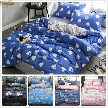 Blue Grey Stripe AB Side Duvet Cover 3/4 pcs Bedding Set Adult Kids Cotton Bed Linen Single Twin Full Queen King Size Bedspreads
Blue Grey Stripe AB Side Duvet Cover 3/4 pcs Bedding Set Adult Kids Cotton Bed Linen Single Twin Full Queen King Size Bedspreads