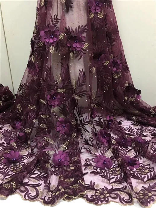 embroidery material 3D Flower cheap nigerian french lace fabrics 2018 for bridal dress champagne gold magenta net fabric purple
embroidery material 3D Flower cheap nigerian french lace fabrics 2018 for bridal dress champagne gold magenta net fabric purple