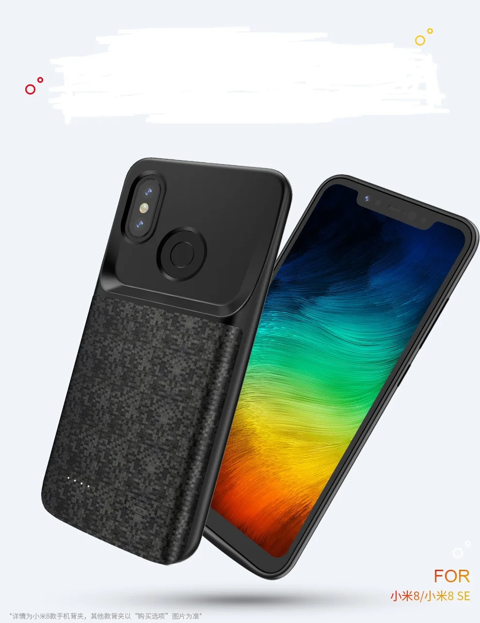 4700mah battery case For Xiaomi Mi 8 se External Smart Capa Battery Case Power Bank For Xiaomi MI8 se Battery Charger Case
4700mah battery case For Xiaomi Mi 8 se External Smart Capa Battery Case Power Bank For Xiaomi MI8 se Battery Charger Case