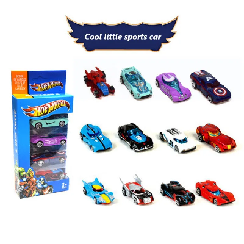 1:64 hot wheels set of 4 mini racing model toys children's toys alloy non-slip pockets small sports car children's gifts
1:64 hot wheels set of 4 mini racing model toys children's toys alloy non-slip pockets small sports car children's gifts