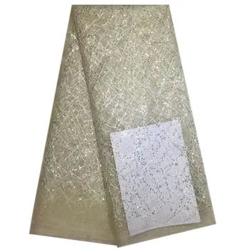 Latest Design Champagne Tulle Sequins Lace Fabric For Bridal Evening Show Dresses Sewing Craft New Fashion A929-2
Latest Design Champagne Tulle Sequins Lace Fabric For Bridal Evening Show Dresses Sewing Craft New Fashion A929-2