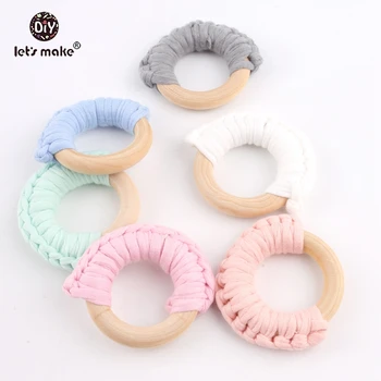 Let's make 10pcs Wooden Teething Rings Cotton Handmade DIY Baby Accessories BPA Free Waldorf Wooden Teethers Baby Teethers
Let's make 10pcs Wooden Teething Rings Cotton Handmade DIY Baby Accessories BPA Free Waldorf Wooden Teethers Baby Teethers