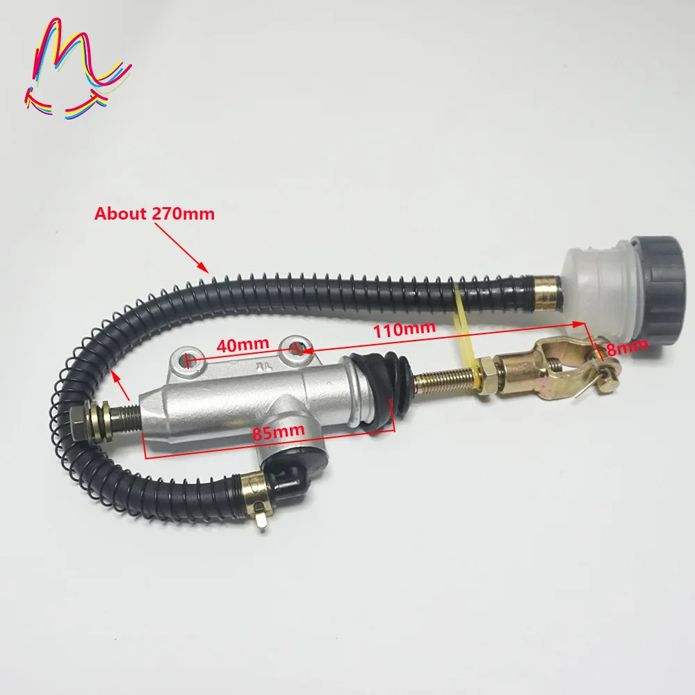 New Rear Brake Pump Silver M10 Motorcycle Dirt Pit Bike ATV Rear Brake Hydraulic Master Oil Cylinder Pump
New Rear Brake Pump Silver M10 Motorcycle Dirt Pit Bike ATV Rear Brake Hydraulic Master Oil Cylinder Pump
