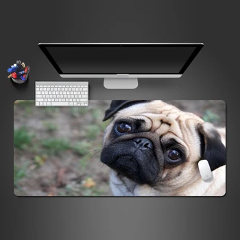

Super Cute Dog Mouse Pad High Quality Washable Vivid Hot Pug Dog New Design Anti-slip Mousepad Computer Mouse Pad PC Gaming Pads