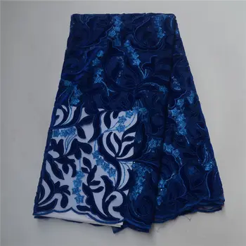 Royal Blue Color Sequined French Velvet Lace Fabric 2018 Embroidered Nigerian French Tulle Mix Velvet Lace Fabric With Sequin 30
Royal Blue Color Sequined French Velvet Lace Fabric 2018 Embroidered Nigerian French Tulle Mix Velvet Lace Fabric With Sequin 30