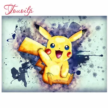 new full Diy diamond painting kit 3D cross stitch Square Diamond embroidery Cartoon Pikachu Diamond Mosaic Crafts
new full Diy diamond painting kit 3D cross stitch Square Diamond embroidery Cartoon Pikachu Diamond Mosaic Crafts