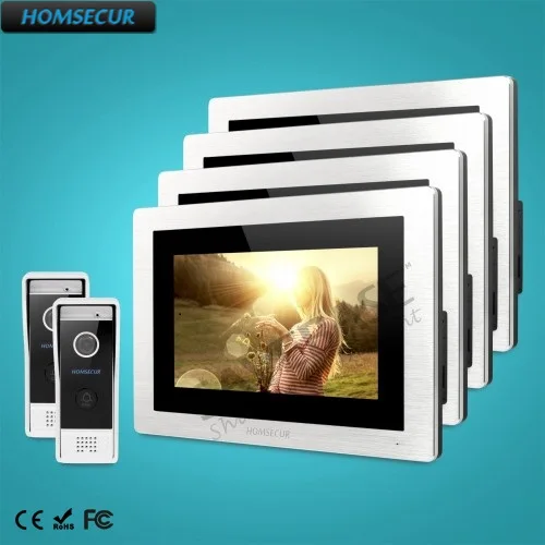 HOMSECUR 7" Wired Video Door Entry Phone Call System+800TVLine Waterproof Camera Call Transfer Record Motion Detection Supported
HOMSECUR 7" Wired Video Door Entry Phone Call System+800TVLine Waterproof Camera Call Transfer Record Motion Detection Supported