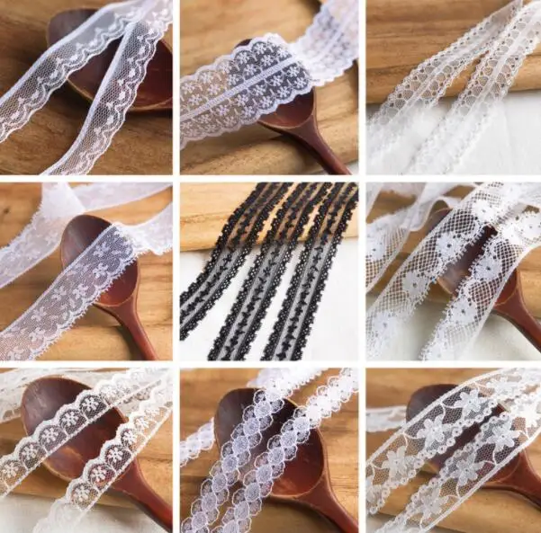 10 Meters Wholesale Polyester Lace Ribbon Embroidered Net Lace Trim for Sewing Clothing/Wedding/Decoration/Scrapbooking
10 Meters Wholesale Polyester Lace Ribbon Embroidered Net Lace Trim for Sewing Clothing/Wedding/Decoration/Scrapbooking