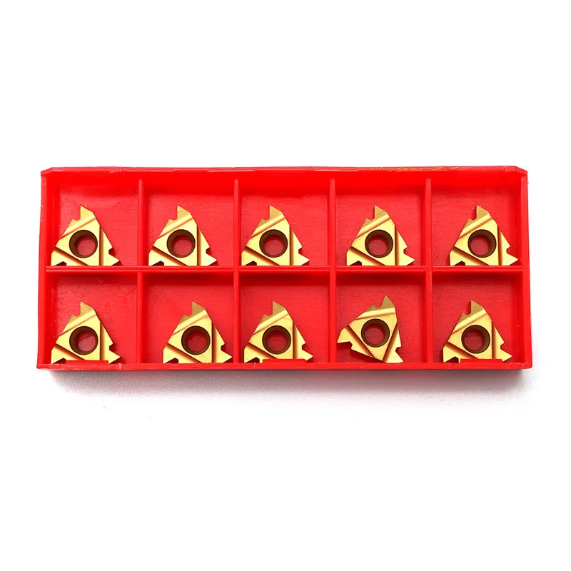 10pcs Metal 16IR AG60 Carbide Threading Turning Bar Internal Thread Inserts CNC For Threading Turing Tool Holder Boring Bar
10pcs Metal 16IR AG60 Carbide Threading Turning Bar Internal Thread Inserts CNC For Threading Turing Tool Holder Boring Bar