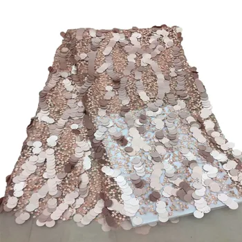 African Lace Fabric 2018 French Sequins Net Lace new pink sequin fabric 5yard High Quality African Tulle Sequin Lace Fabric H639
African Lace Fabric 2018 French Sequins Net Lace new pink sequin fabric 5yard High Quality African Tulle Sequin Lace Fabric H639