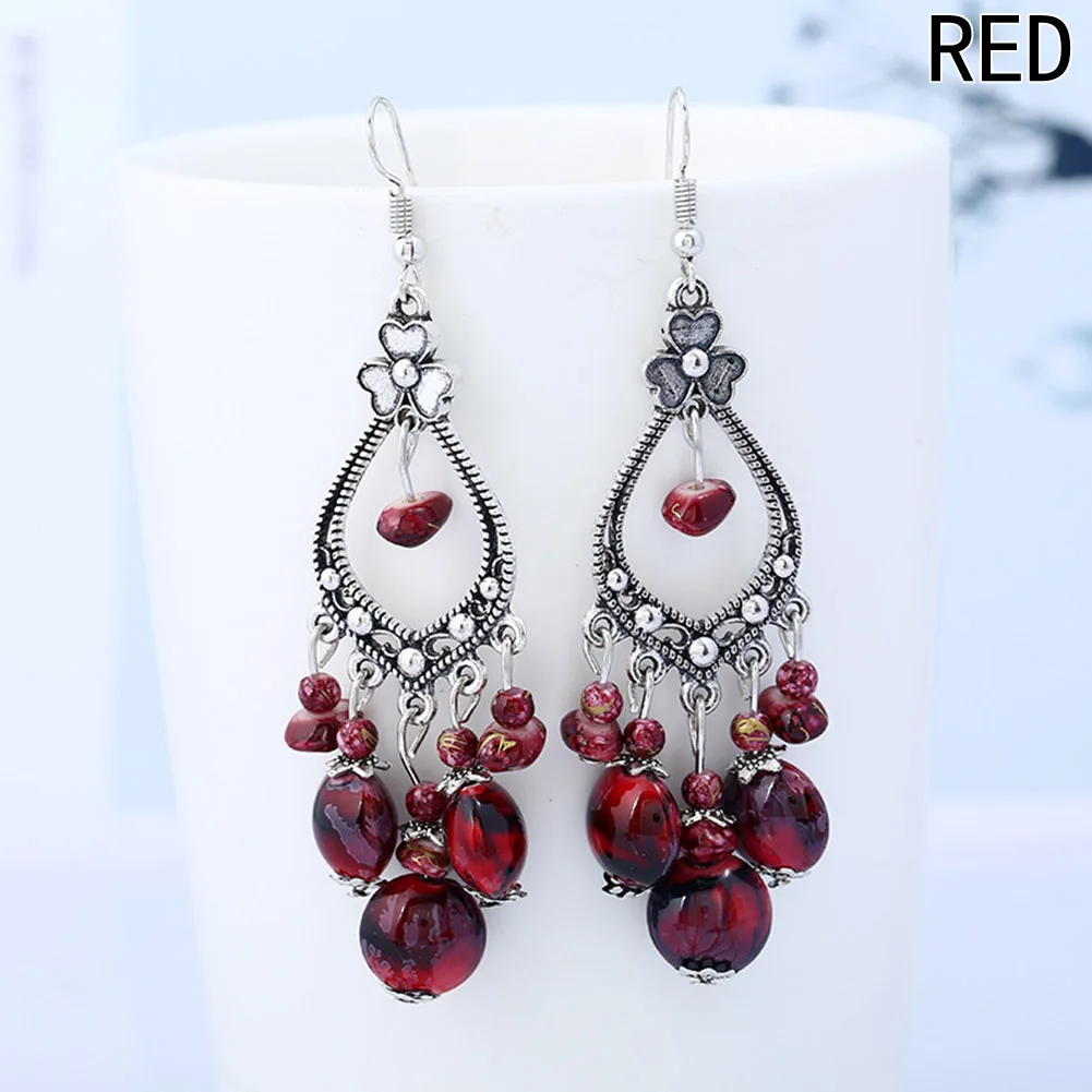 2017 Newest Silver Color Crystal Heart Tassel Earrings For Women Flower Bohemia Vintage Ethnic Jewelry
2017 Newest Silver Color Crystal Heart Tassel Earrings For Women Flower Bohemia Vintage Ethnic Jewelry
