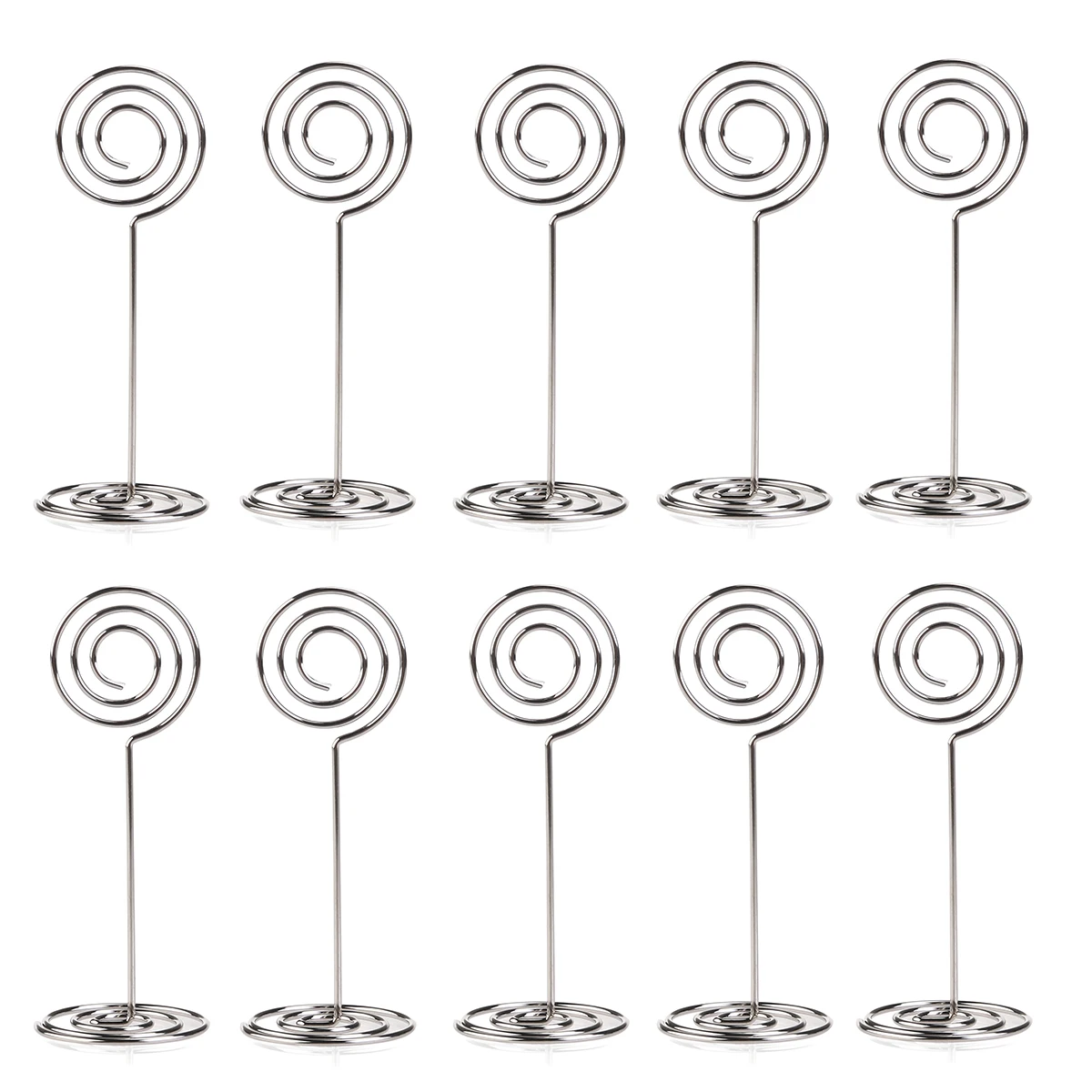 10pcs Place Card Holder Round Shape Wedding Party Favor Clips Table Number for Wedding Decoration Event Party Supplies
10pcs Place Card Holder Round Shape Wedding Party Favor Clips Table Number for Wedding Decoration Event Party Supplies