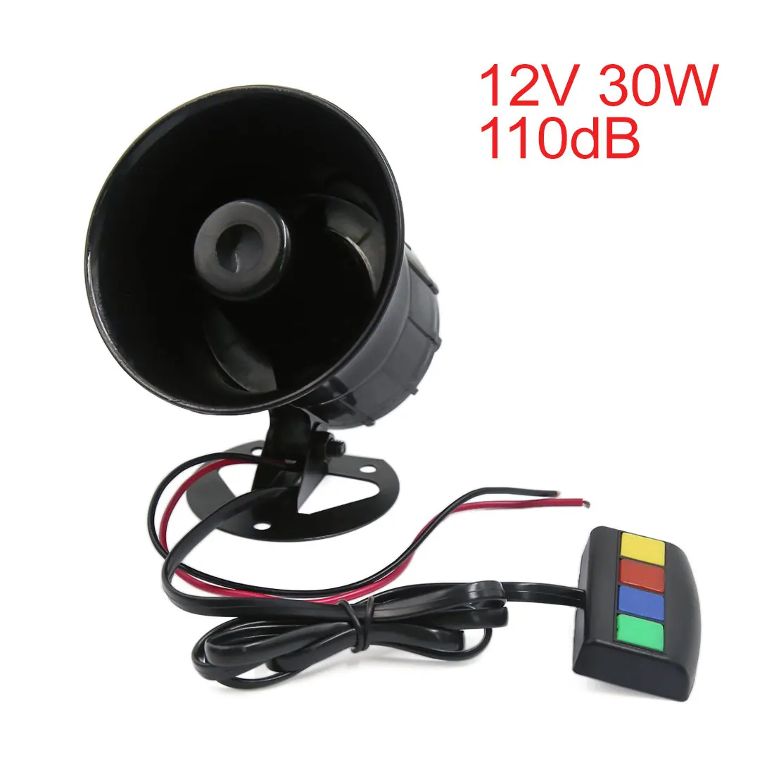 X Autohaux 12V 30W 4 Sound 110Db Tone Motorcycle Electric Car Truck Siren Loud Horn Speaker
X Autohaux 12V 30W 4 Sound 110Db Tone Motorcycle Electric Car Truck Siren Loud Horn Speaker
