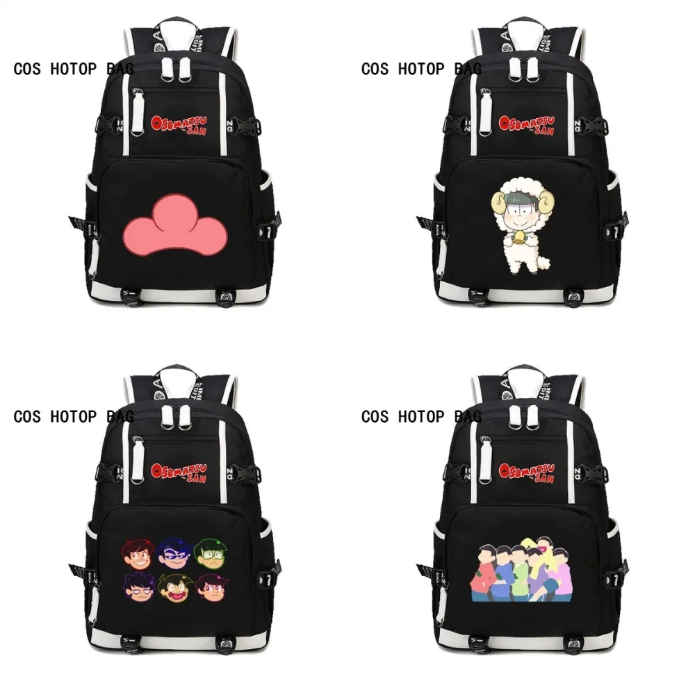 Japan Anime Osomatsu-san backpack Students School Bags Cartoon Cosplay Printing Backpack Mochilas Schoolbag Laptop Bag 6 style
Japan Anime Osomatsu-san backpack Students School Bags Cartoon Cosplay Printing Backpack Mochilas Schoolbag Laptop Bag 6 style
