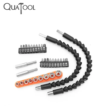 A Set Of adapters and extension cords for screwdriver tail extension 300mm set bit socket heads and удлиняющего adapter
A Set Of adapters and extension cords for screwdriver tail extension 300mm set bit socket heads and удлиняющего adapter