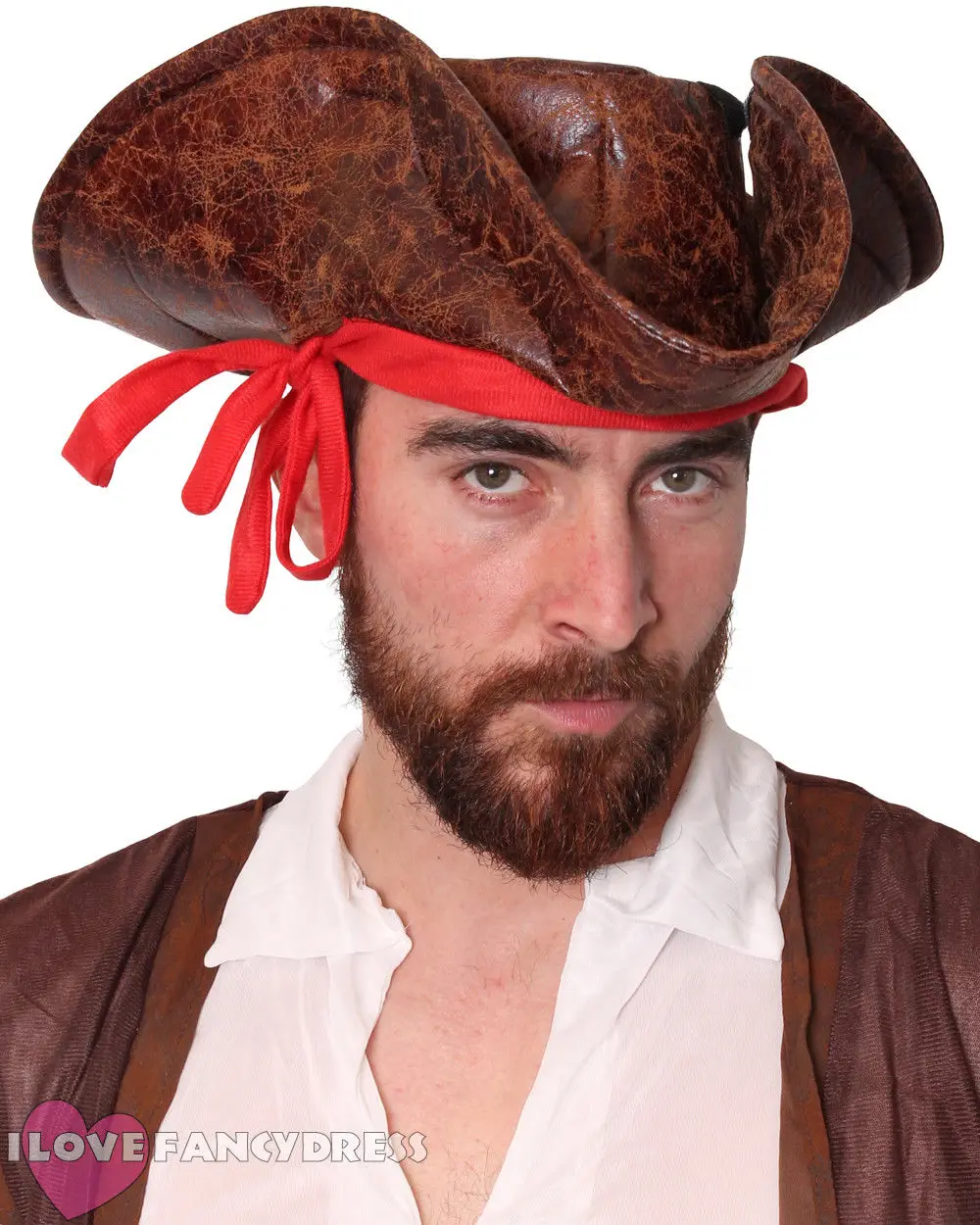 ADULTS HALLOWEEN CARIBBEAN PIRATE HAT CAPTAIN BROWN LEATHER LOOK JACK TRICORN HAT FANCY DRESS COSTUME ACCESSORY
ADULTS HALLOWEEN CARIBBEAN PIRATE HAT CAPTAIN BROWN LEATHER LOOK JACK TRICORN HAT FANCY DRESS COSTUME ACCESSORY
