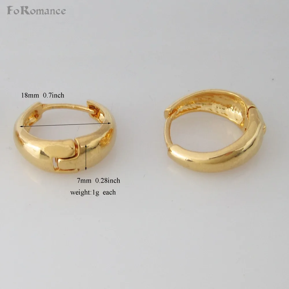 MIN ORDER 10$ CAN MIX DESIGN / FOUR STYLES CUTE PLAIN SURFACE - YELLOW GOLD GP OVERLAY HUGGIE HOOP 12mm and 15mm 18MM EARRING
MIN ORDER 10$ CAN MIX DESIGN / FOUR STYLES CUTE PLAIN SURFACE - YELLOW GOLD GP OVERLAY HUGGIE HOOP 12mm and 15mm 18MM EARRING