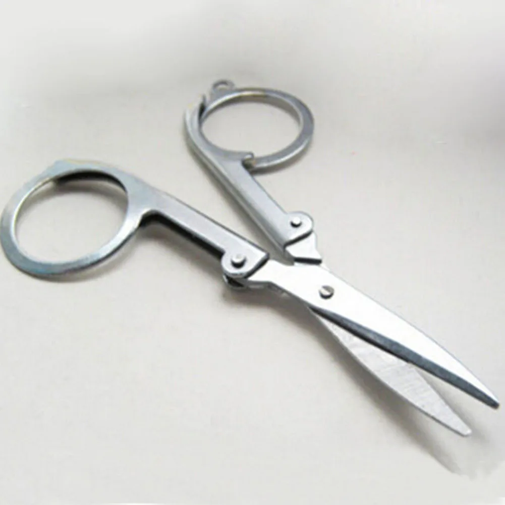 2019 new Portable Folding Scissors Mini Folding Scissors Travel Scissors Color Silver #20
2019 new Portable Folding Scissors Mini Folding Scissors Travel Scissors Color Silver #20