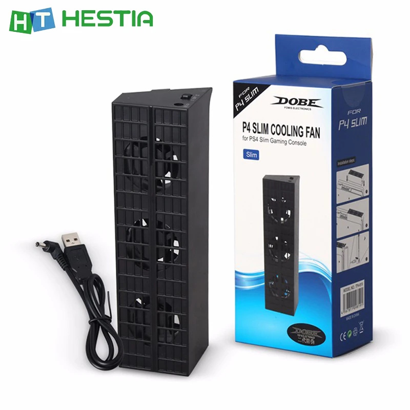 HESTIA Cooling Fan For PS4 SLim Video Game Console Stand Control Temperature Adapter With 3 Fan USB ABS Cooling Fan For PS4 Slim
HESTIA Cooling Fan For PS4 SLim Video Game Console Stand Control Temperature Adapter With 3 Fan USB ABS Cooling Fan For PS4 Slim