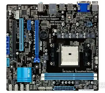 Socket FM1 For ASUS F1A75-M LE Original Used Desktop for AMD A75 FM1 Motherboard DDR3 USB3.0 SATA3
Socket FM1 For ASUS F1A75-M LE Original Used Desktop for AMD A75 FM1 Motherboard DDR3 USB3.0 SATA3