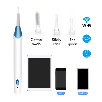 Wifi Ear Candles USB HD Visual Earwax Cleaner Ear Endoscope Spoon Mini Camera Borescope Android PC Ear Pick Tool Otoscope*
Wifi Ear Candles USB HD Visual Earwax Cleaner Ear Endoscope Spoon Mini Camera Borescope Android PC Ear Pick Tool Otoscope*
