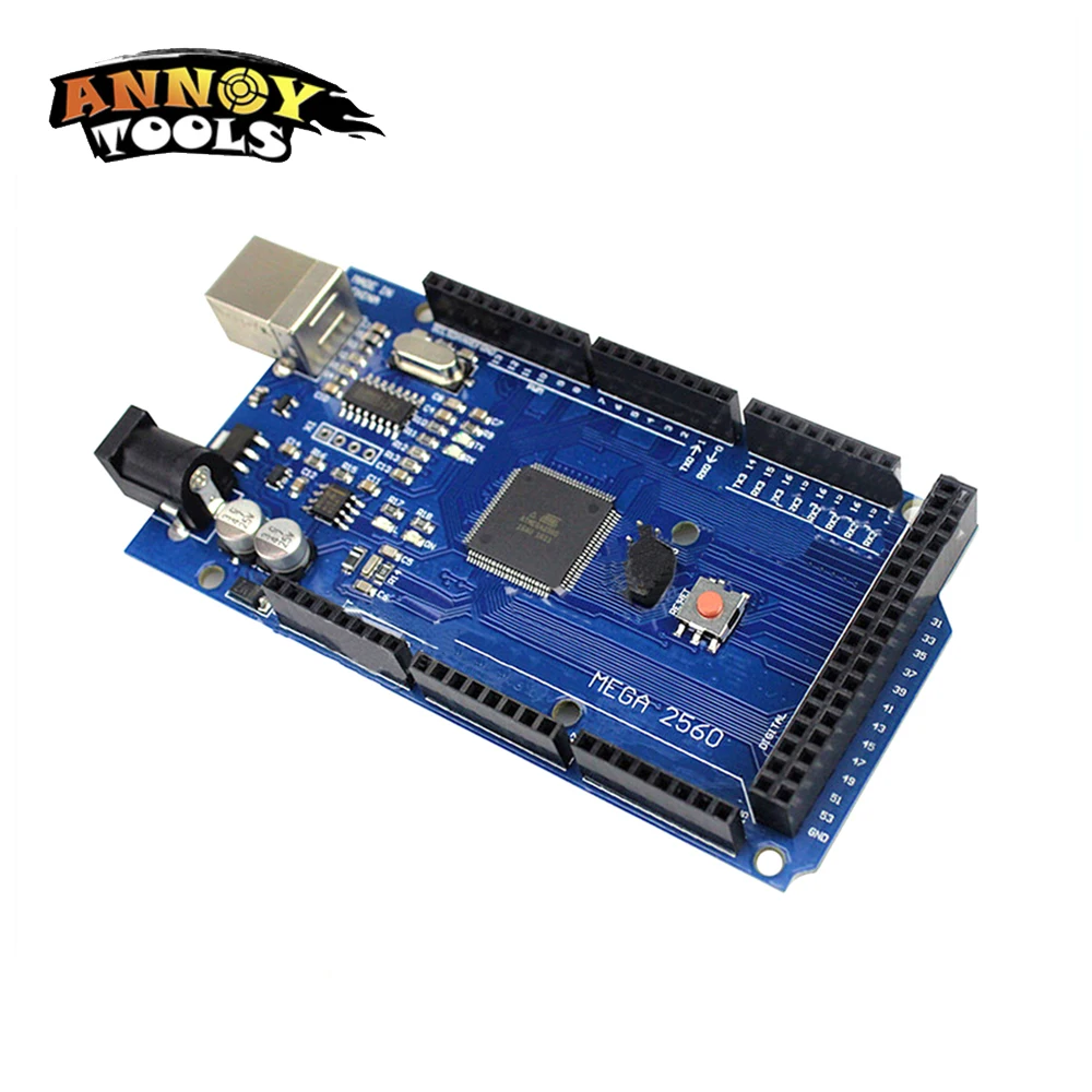 High Quality Mega 2560 R3 Mega2560 REV3 (ATmega2560-16AU CH340G) Board with USB Cable Compatible for Arduino
High Quality Mega 2560 R3 Mega2560 REV3 (ATmega2560-16AU CH340G) Board with USB Cable Compatible for Arduino