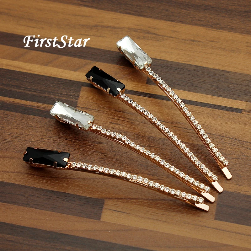 1 Pair FirstStar Charming Hair Ornament White And Black Crystal Hair Barrette Rhinestone Clips For Women Girls Hairstyle
1 Pair FirstStar Charming Hair Ornament White And Black Crystal Hair Barrette Rhinestone Clips For Women Girls Hairstyle