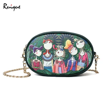 Ruique Women 2018 Fashion Ethnic Style Crossbody Bag Girls 3D Cartoon Printing Handbag Ladies Two Shoulder Strap Messenger Bag
Ruique Women 2018 Fashion Ethnic Style Crossbody Bag Girls 3D Cartoon Printing Handbag Ladies Two Shoulder Strap Messenger Bag