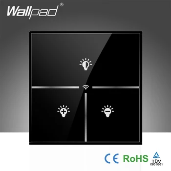 New Arrival Wallpad Tempered Glass UK 110~250V Wireless Wifi Remote Dimmer Light Controll WIFI Electrical Switch, Free Shipping
New Arrival Wallpad Tempered Glass UK 110~250V Wireless Wifi Remote Dimmer Light Controll WIFI Electrical Switch, Free Shipping