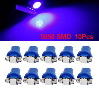 UXCELL Car T5 B8.5D 5050 1 Smd Led Side Light Bulb Dashboard Guage Lamp Blue 10 Pcs Internal
UXCELL Car T5 B8.5D 5050 1 Smd Led Side Light Bulb Dashboard Guage Lamp Blue 10 Pcs Internal